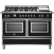 Bertazzoni HER126G2ENET is een 120 cm. breed fornuis uit de heritage serie