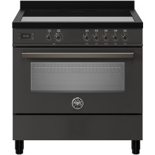 Bertazzoni PRO95I1ECAT inductie fornuis - antraciet - 90 cm.