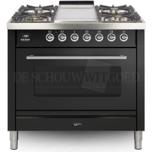 Boretti VFP93ANG fornuis gasoven antraciet