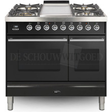 Boretti VFP94ANG fornuis gasoven antraciet