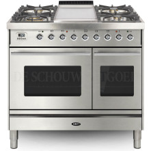 Boretti VFP94IXG fornuis gasoven roestvrijstaal