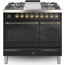 Boretti VFPN94ANG fornuis gasoven antraciet