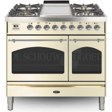 Boretti VFPNR94OWG fornuis gasoven oud-wit