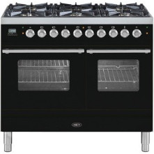 Boretti VP104ZW fornuis zwart