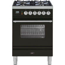 Boretti VP64ANG fornuis gasoven antraciet