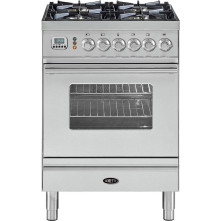 Boretti VP64IXG fornuis gasoven roestvrijstaal