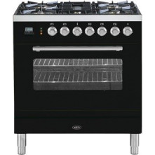 Boretti VP83ZWG fornuis gasoven zwart