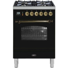 Boretti VPN64ZWG fornuis gasoven zwart