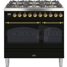 Boretti VPN946ZWG fornuis gasoven zwart