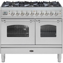 Boretti VPNR104IXG fornuis gasoven roestvrijstaal