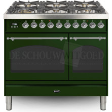Boretti VPNR946GRG fornuis groen
