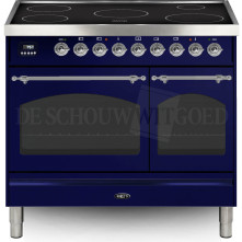Boretti VPNRI94BL inductie fornuis blauw