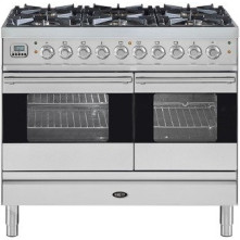 Boretti VPS104IXG fornuis gasoven roestvrijstaal