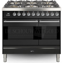 Boretti VPS946ANG fornuis gasoven antraciet