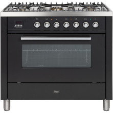 Boretti VT95ANBP fornuis antraciet