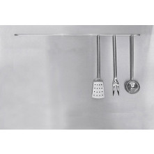 AWL90 - BORETTI achterwand met lepelstang - 90 breed