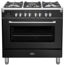 Boretti CFBG901ZW3 gas fornuis - zwart