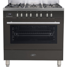 Boretti MFBG901AN/2 - gas fornuis antraciet - Milano