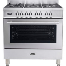 Boretti MFBG901IX/2 fornuis roestvrijstaal - Milano