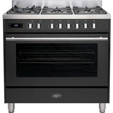Boretti ML9016GSAN gas fornuis - antraciet