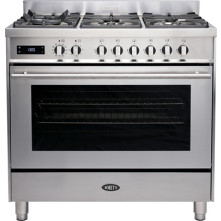 Boretti ML9016GSIX gas fornuis rvs