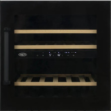 Boretti MLWC60ZW inbouw wijnkoelkast - nis 60 cm - zwart