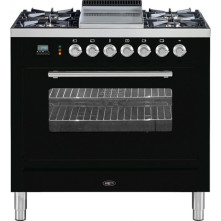 Boretti VFP93ZWDF zwart fornuis
