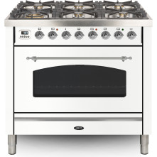 Boretti VPNR96WT wit fornuis