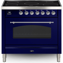 Boretti VPNRI93BL inductie blauw fornuis