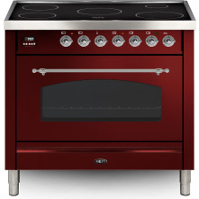 Boretti VPNRI93RB inductie rood fornuis