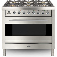 Boretti VPS96IX rvs fornuis