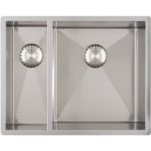 Caressi CAPP1534R6R0 dubbele spoelbak - rvs
