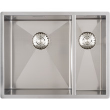 Caressi CAPP3415R6R0 dubbele spoelbak (anderhalf)