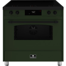 Elementi di Cucina EM9036-PG-MZ-B inductie fornuis - oud groen