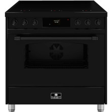 Elementi di Cucina EC9036-ZW-B inductie fornuis - klassiek - zwart