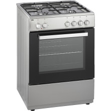 Etna FGV160RVS fornuis roestvrijstaal