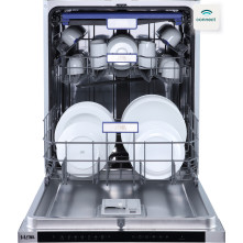 Etna VW743NC stille inbouw vaatwasser met besteklade