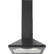 Etna AP360ZT wand mat zwart afzuigkap