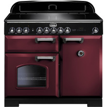 Falcon Classic Deluxe 100 inductie fornuis - cranberry