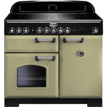 Falcon Classic Deluxe 100 inductie fornuis - olive green