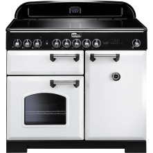 Falcon Classic Deluxe 100 inductie fornuis - wit