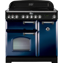 Falcon Classic Deluxe 90 inductie fornuis - regal blue