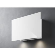 Falmec COVER85W wand afzuigkap - wit glas - 85 cm breed