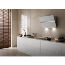 Falmec FLIPP55W wand afzuigkap - wit glas - 55 cm breed