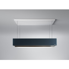 Falmec LEVAN120GR eiland afzuigkap - grijs glas - 120 cm breed