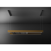 Falmec LIGHT120BR eiland afzuigkap - 120 cm breed - brons