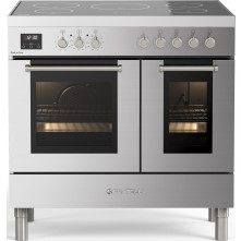 Fratelli MI2920I5FEMIXCR inductie fornuis - roestvrijstaal - dubbele oven