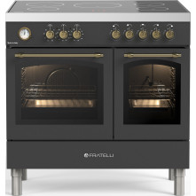 Fratelli VE2920I5FEMANB inductie fornuis - 2 ovens - klassiek - antraciet