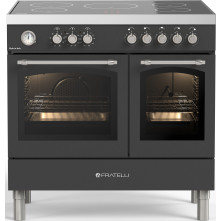 Fratelli VE2920I5FEMANCR inductie fornuis - 2 ovens - klassiek - rvs