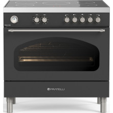 Fratelli VE2960I5FEMANCR inductie fornuis - antraciet - klassiek design